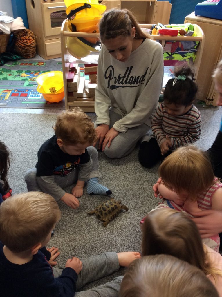 Speedy visits Brindley House Nursery in Beaconsfield as part of World Animal Day